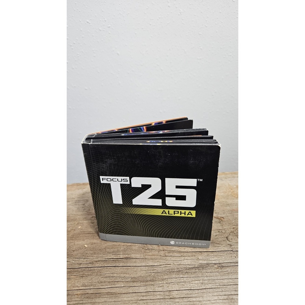 Beachbody Focus T25 Alpha and Beta DVD Set Used Good